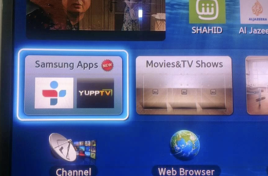 IPTV sur Smart TV Samsung